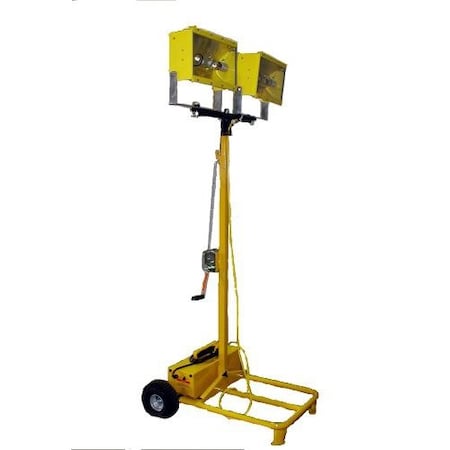 Bulldog BDW 2000MH, 2000W Metal Halide Light Tower with Winch P16000W